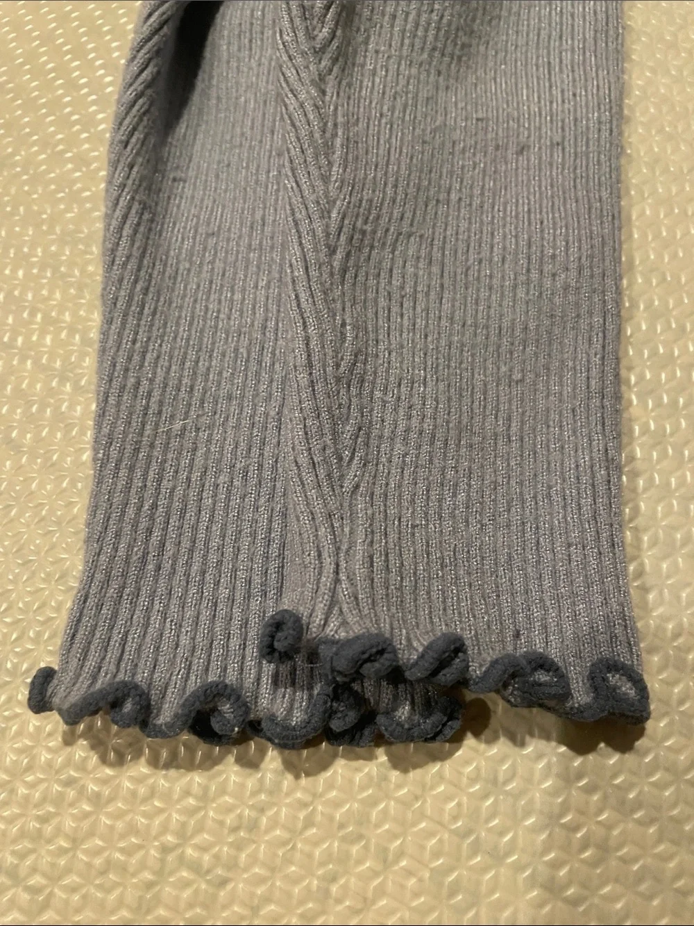 Zara Toddler Blue Knit Sweater & Legging Set